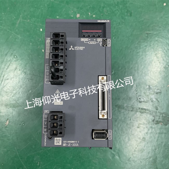 三菱伺服驱动器维修MR-JE-300A过热 过载 接地故障快速维修
