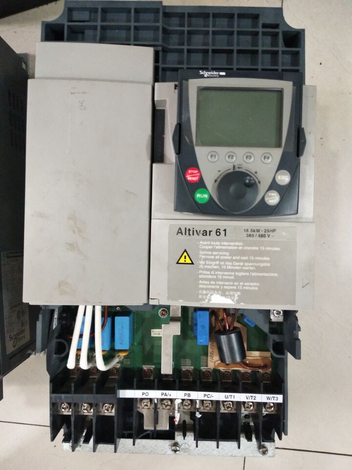 施耐德变频器常见故障代码维修及分析