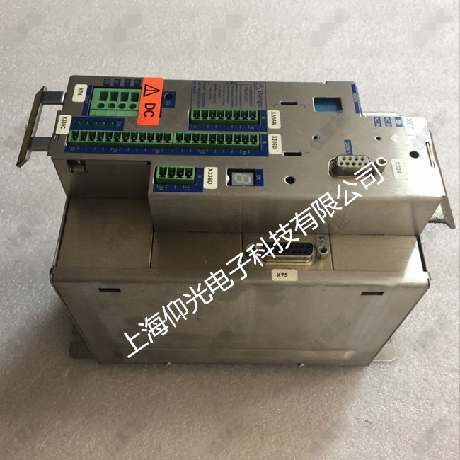 印刷机百格拉伺服驱动器WD3-008.0801上电无显示故障维修