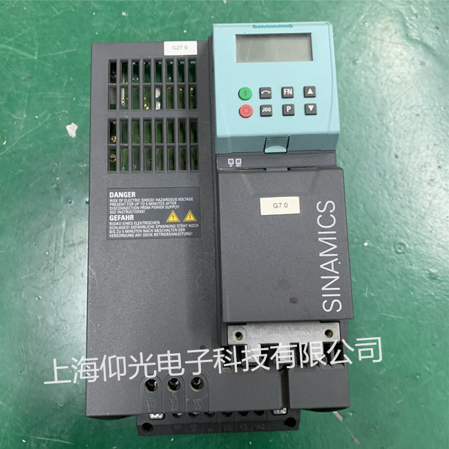 西门子G120变频器维修6SL3224-0BE24-0AA0报F0011-F0024故障代码修理 