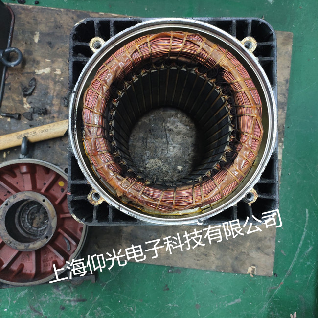 西门子主轴伺服电机维修 烧线圈电机抖动冒烟修理