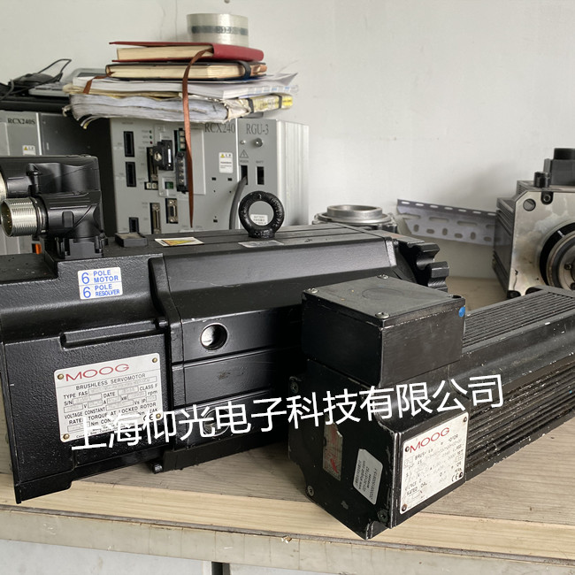MOOG穆格伺服电机维修更换轴承 更换编码器复位找仰光 