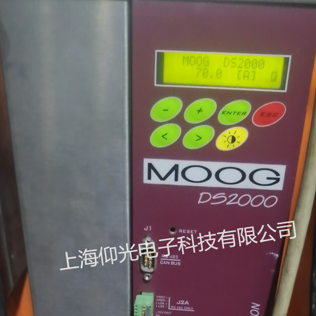 MOOG穆格伺服驱动器维修DS2000过载 过流修理