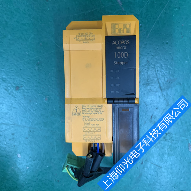 贝加莱步进电机模块维修80SD100XD.C0XX-01当天修复