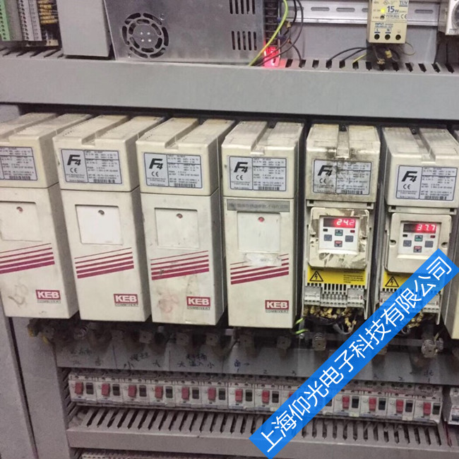 科比KEB F5 75KW变频器维修报警如E.br E.bus E.cdd 
