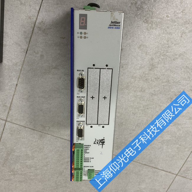 JETTER捷特伺服驱动器常见故障维修方法