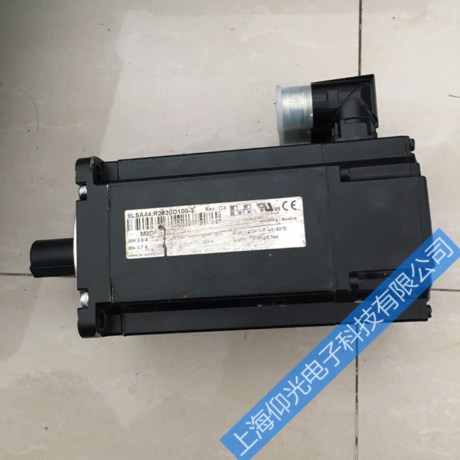 贝加莱伺服电机8MSA3M.R0-B4通电后电机不转有嗡嗡声故障维修