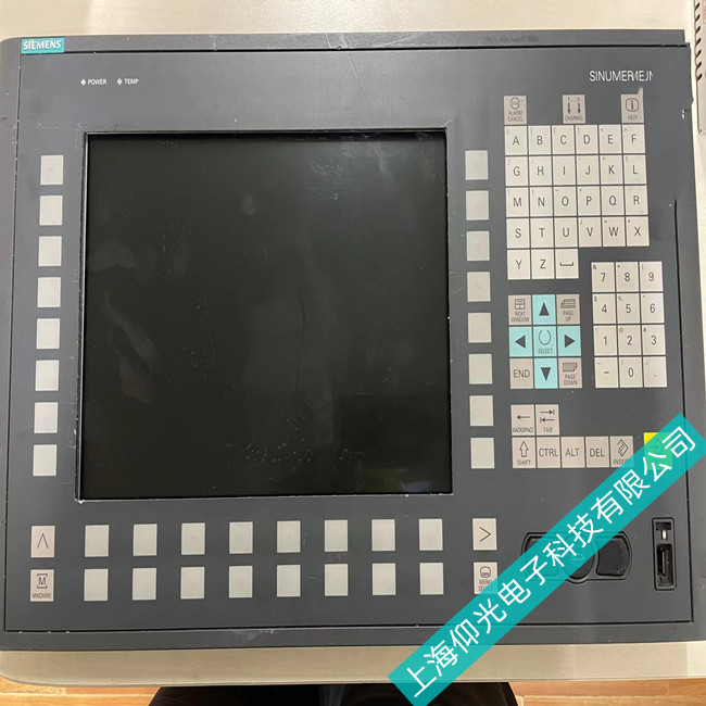 西门子加工中心控制屏无显示开不了机维修