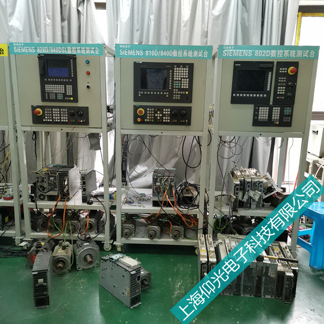 西门子802s数控系统维修常见的显示故障原因