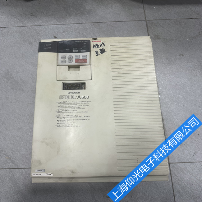 三菱变频器f800启动就报警ol故障维修