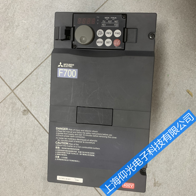 三菱F700​变频器故障代码E.OC1维修如何处理