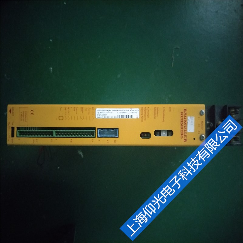 包米勒伺服驱动器负载短路报警维修