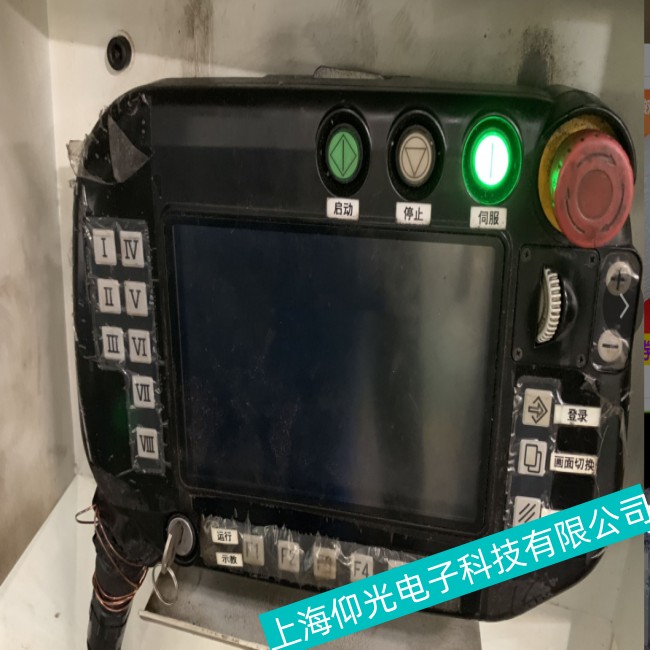 湖州松下机器人TA-1400系列示教器出现黑屏无显示故障维修可上门