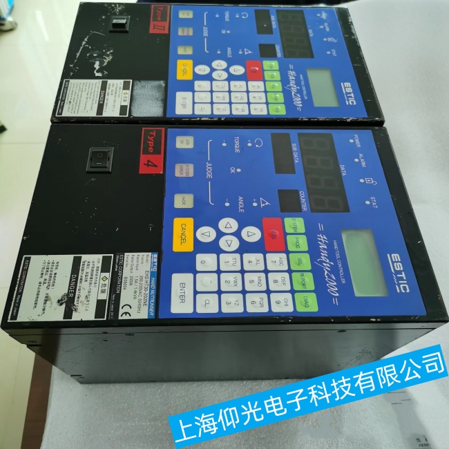ESTIC艾斯迪克拧紧控制器EH2-HT30-202面板亮起黄灯故障维修