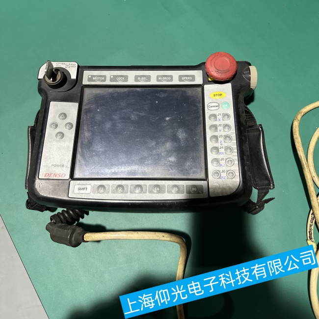 中山Denso电装机器人VS-050B示教器触摸不良或局部不灵故障维修售后点