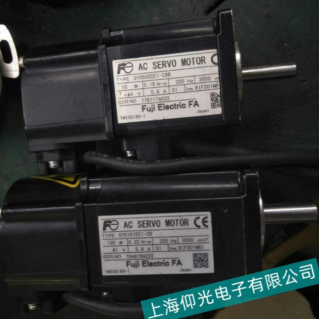 富士伺服电机BW9N系列过载故障维修方法